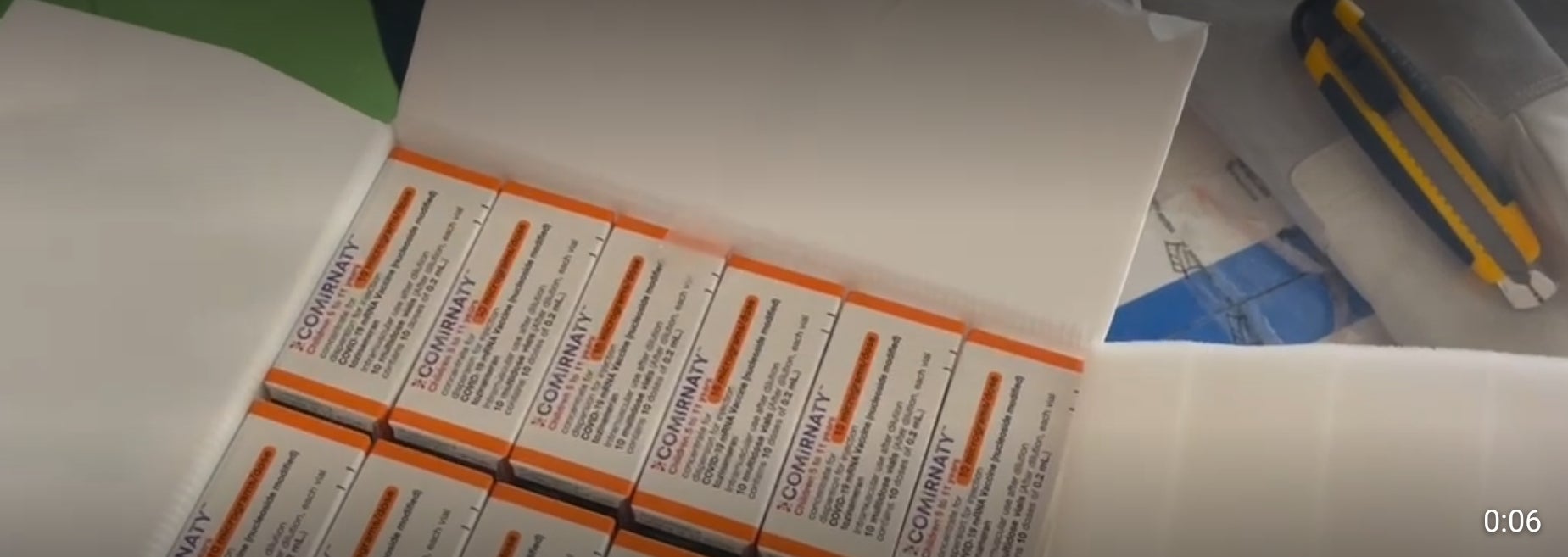 Asturias recibe las primeras 24.000 vacunas para niños de 5 a 11 años Asturias recibe las primeras 24.000 vacunas para niños de 5 a 11 años