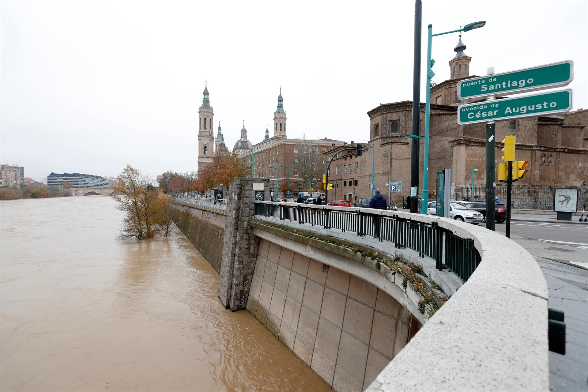 Miles de hectáreas anegadas y pérdidas históricas por la crecida del río Ebro Miles de hectáreas anegadas y pérdidas históricas por la crecida del río Ebro