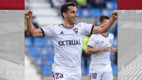 Rub&eacute;n Mart&iacute;nez marc&oacute; el primer tanto en la victoria albacete&ntilde;a