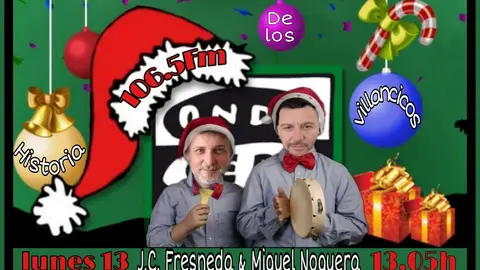 Miguel Noguera y Juan Carlos Fesneda Miguel Noguera y Juan Carlos Fesneda