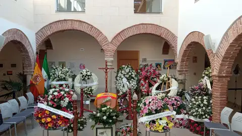 Capilla ardiente Manolo Santana en Marbella Capilla ardiente Manolo Santana en Marbella