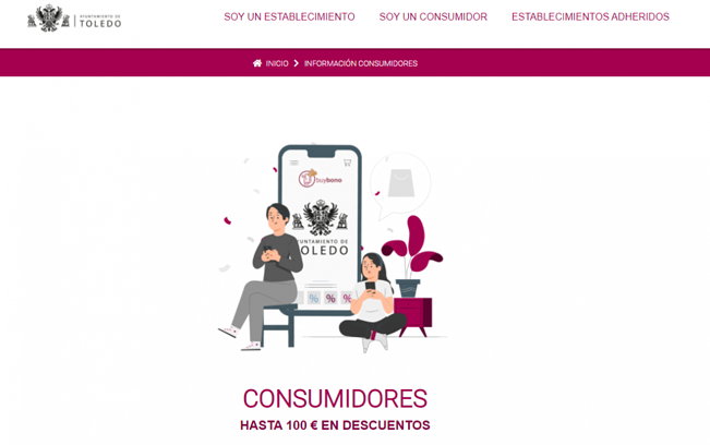 Ya puedes utilizar los bonos ‘Activa Toledo’ con descuentos en comercios y establecimientos hosteleros Ya puedes utilizar los bonos ‘Activa Toledo’ con descuentos en comercios y establecimientos hosteleros
