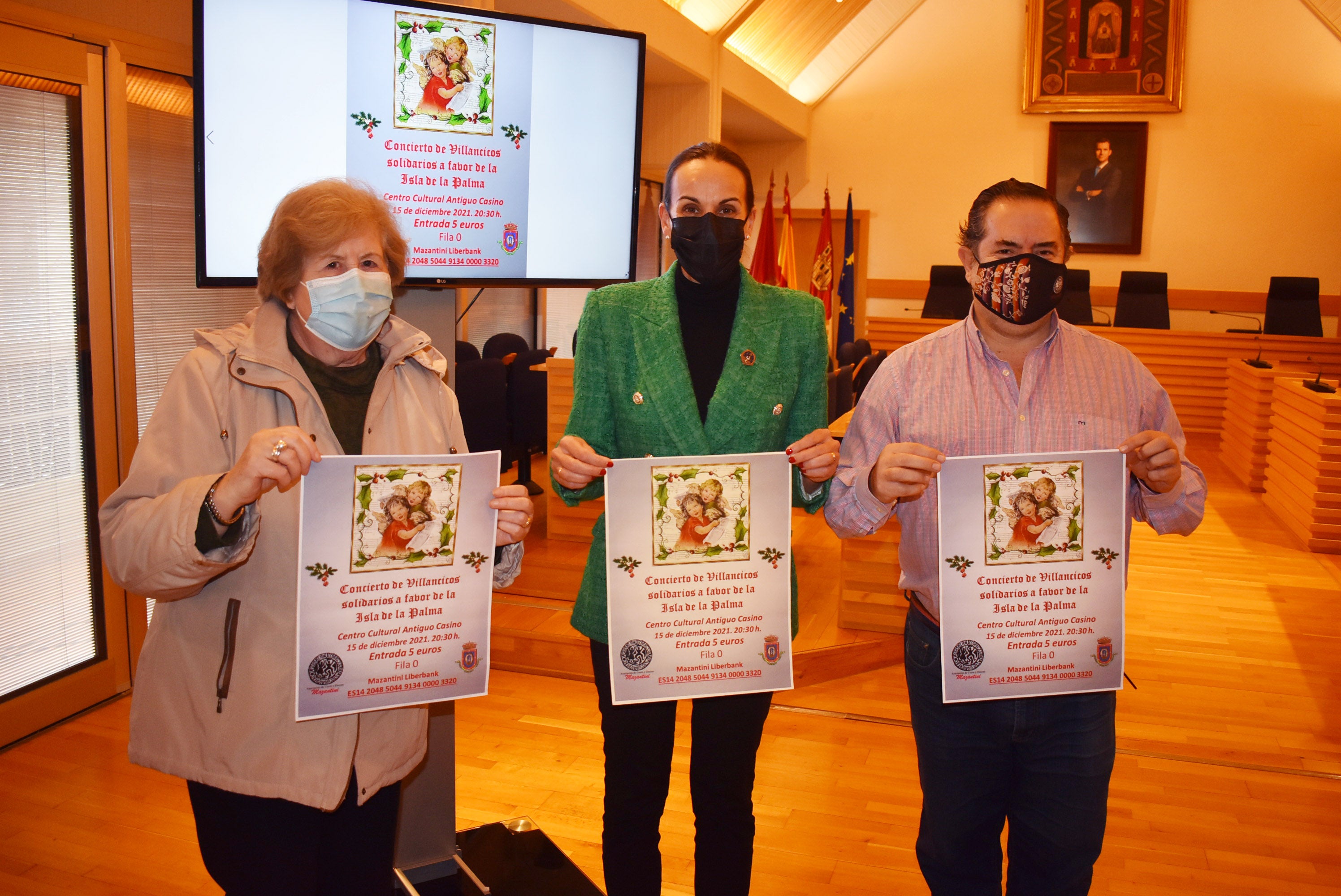 Mazantini celebrará un concierto de villancicos a favor de los damnificados de la Isla de la Palma Mazantini celebrará un concierto de villancicos a favor de los damnificados de la Isla de la Palma
