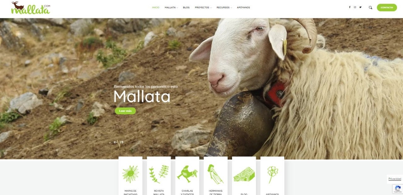 Mallata.com, premio Félix de Azara Mallata.com, premio Félix de Azara