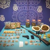 La Policía Nacional desactiva un punto de venta de drogas en una asociación cannábica de Benicarló