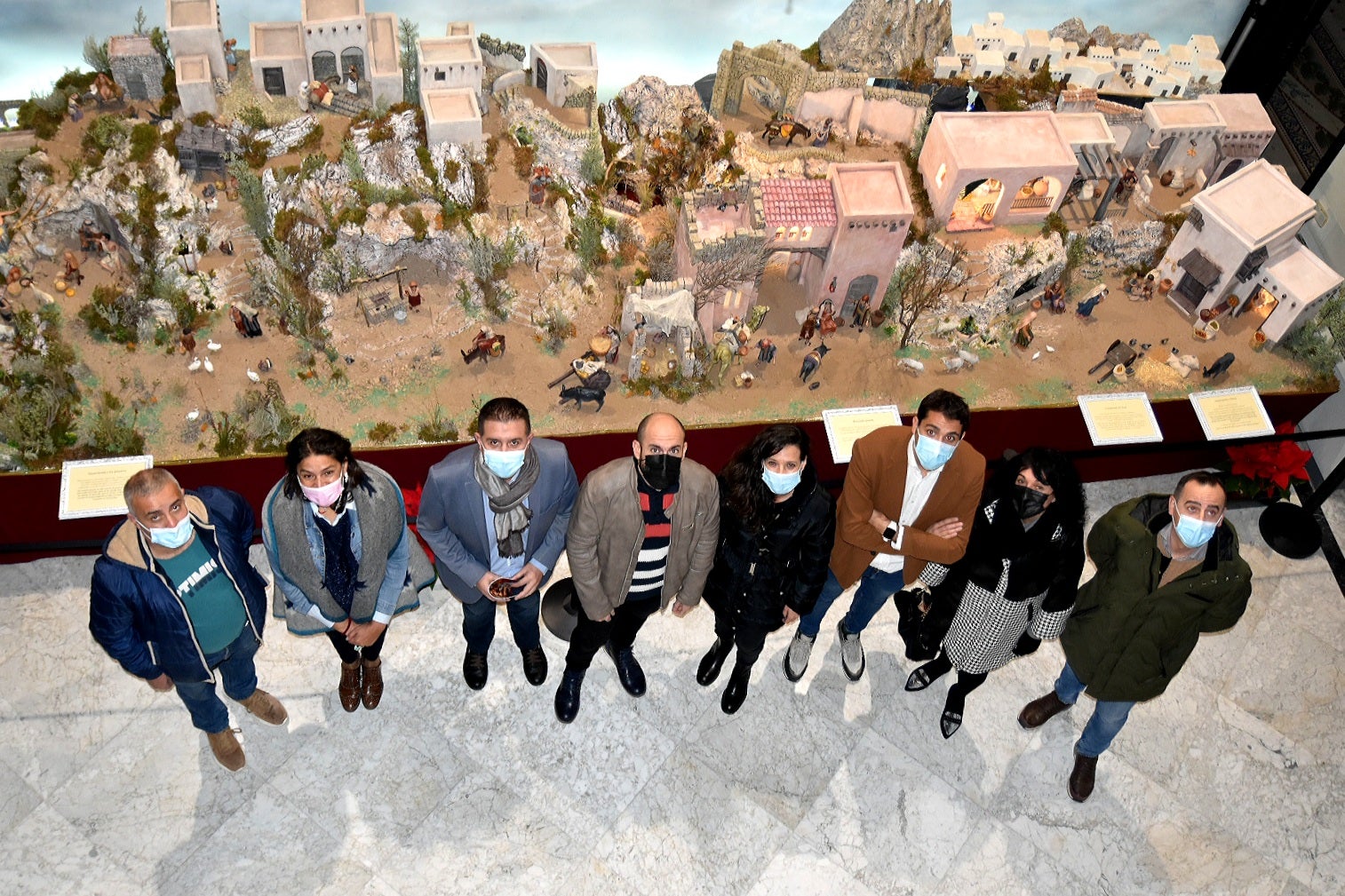 Ya se ha montado el Belén en la Diputación: 18 metros cuadrados y seis escenas Ya se ha montado el Belén en la Diputación: 18 metros cuadrados y seis escenas