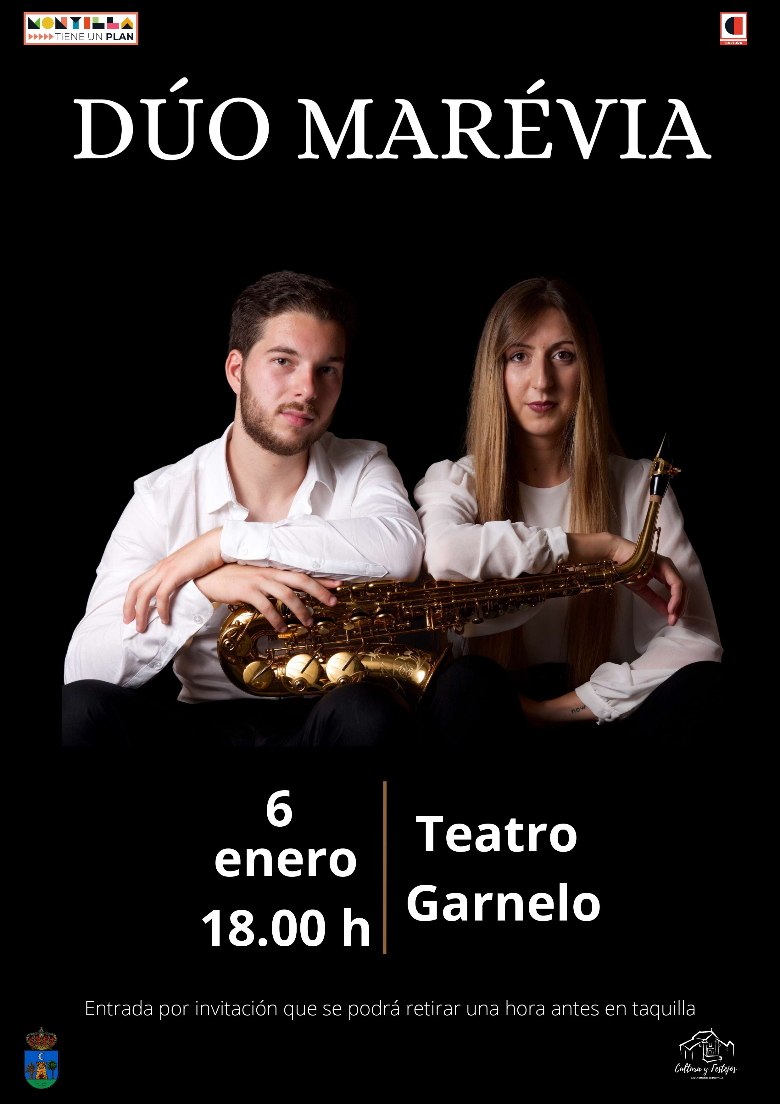 El Dúo Marévia en el Teatro Garnelo de Montilla El Dúo Marévia en el Teatro Garnelo de Montilla
