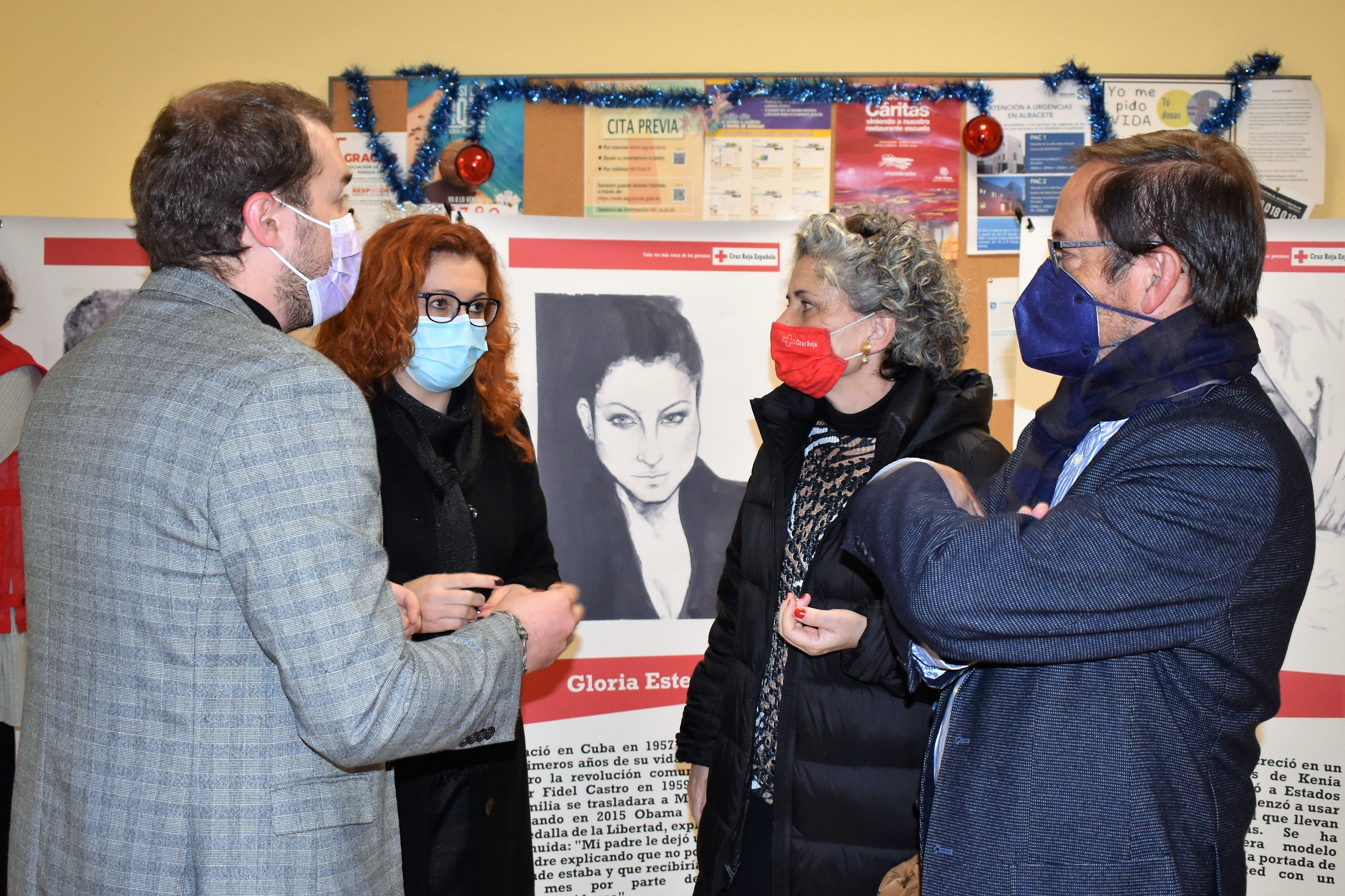 Una exposición de Cruz Roja busca sensibilizar sobre las personas asiladas y refugiadas Una exposición de Cruz Roja busca sensibilizar sobre las personas asiladas y refugiadas