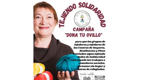 Torrej&oacute;n de Ardoz se suma a la campa&ntilde;a "Dona tu ovillo" de la Asociaci&oacute;n de Labores Solidarias de la IAIA. Se tejer&aacute; ropa de abrigo que ir&aacute; destinada al Comedor Solidario de la localidad