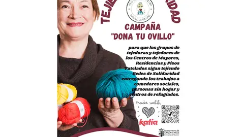 Torrejón de Ardoz se suma a la campaña "Dona tu ovillo" de la Asociación de Labores Solidarias de la IAIA. Se tejerá ropa de abrigo que irá destinada al Comedor Solidario de la localidad Torrejón de Ardoz se suma a la campaña "Dona tu ovillo" de la Asociación de Labores Solidarias de la IAIA. Se tejerá ropa de abrigo que irá destinada al Comedor Solidario de la localidad
