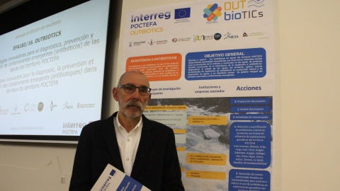 El coordinador del proyecto Outbiotics y catedrático de Química Analítica en la Universidad de Zaragoza, Francisco Laborda