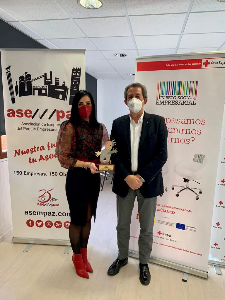 Cruz Roja reconoce a Asempaz como Empresario del Año Cruz Roja reconoce a Asempaz como Empresario del Año