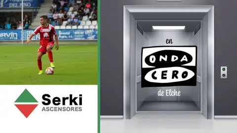 José Salinas, lateral izquierdo del Unionistas cedido por el Elche CF. SUBE CON ASCENSORES SERKI