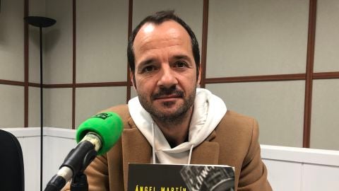 Ángel Martín presentando &quot;Por si las voces vuelven&quot;