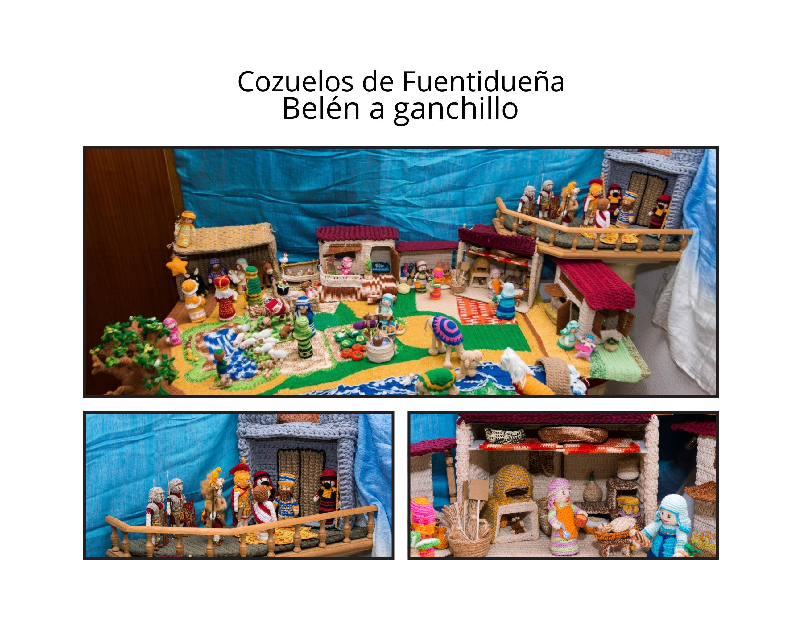 Cozuelos de Fuentidueña mostrará un Belén de ganchillo esta Navidad Cozuelos de Fuentidueña mostrará un Belén de ganchillo esta Navidad