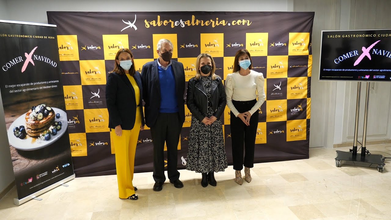 Vera apuesta por el comercio local en el salón gastronómico 'Comer X Navidad' Vera apuesta por el comercio local en el salón gastronómico 'Comer X Navidad'