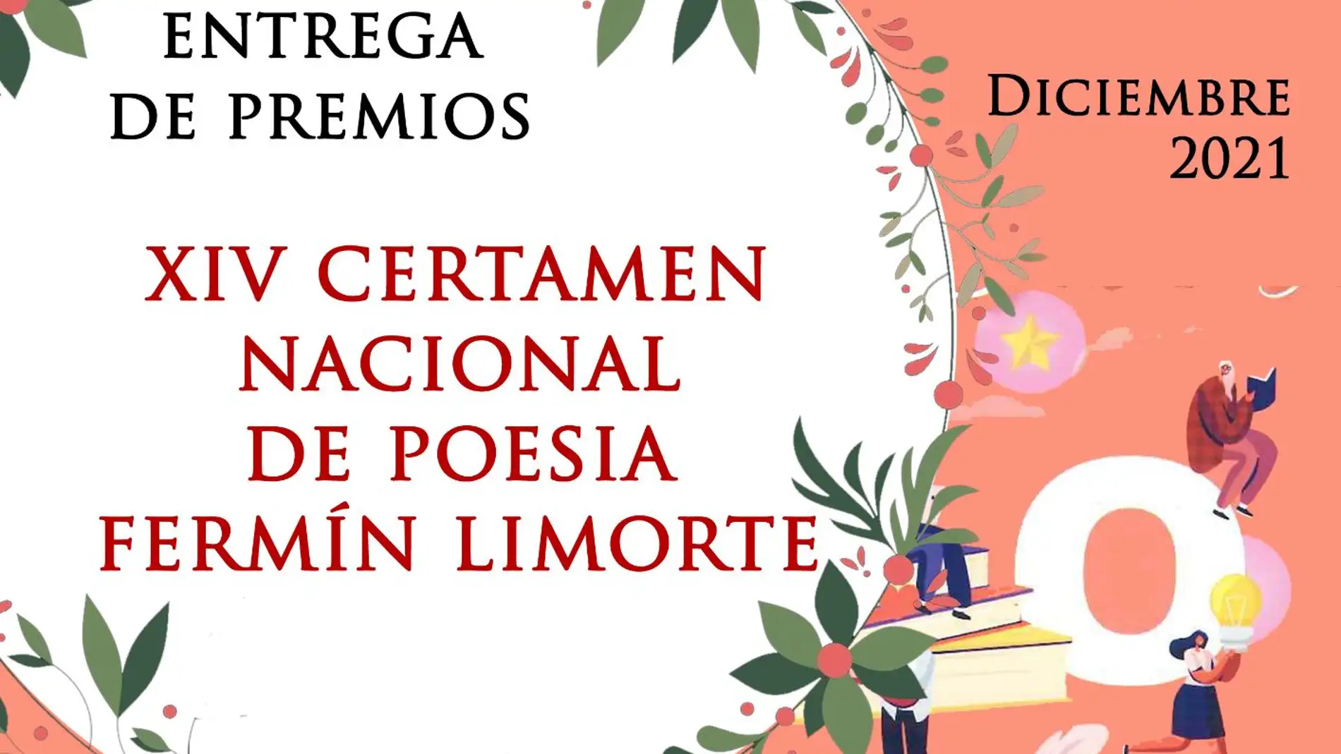 Cultura presenta a los ganadores del XIV Cer-tamen Nacional de Poesía Fermín Limorte      