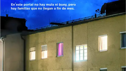 Imagen de la campaña de navidad de Cáritas Imagen de la campaña de navidad de Cáritas