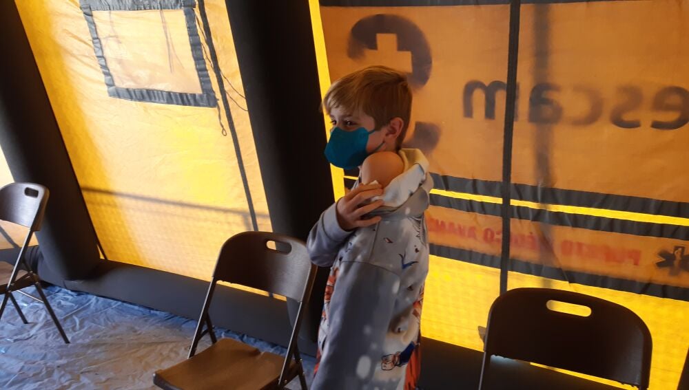 Otro de los menores que se han vacunado en Ciudad Real