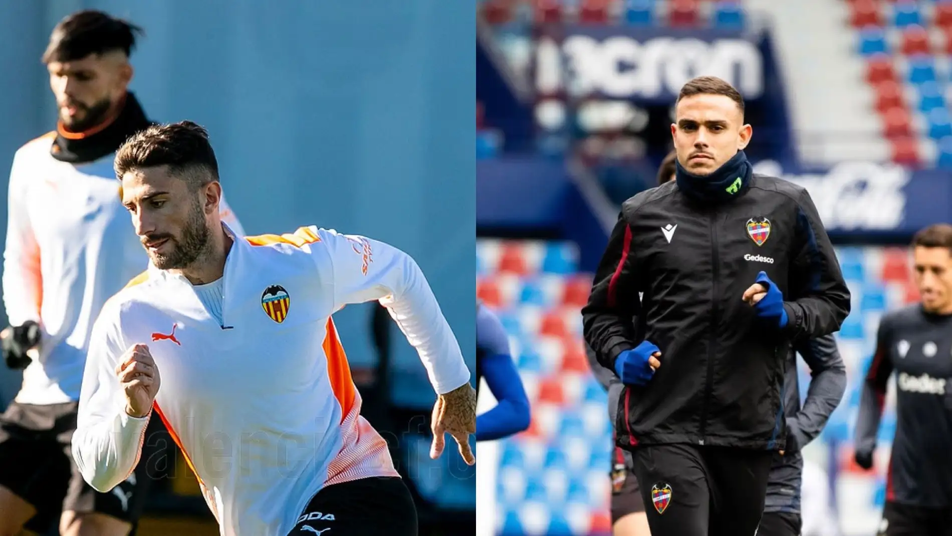 Levante UD y Valencia CF vuelven al trabajo