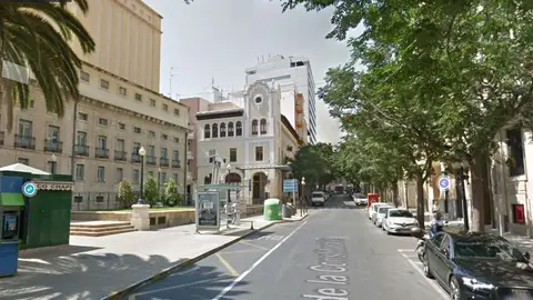 La avenida de la Constitución, actualmente La avenida de la Constitución, actualmente