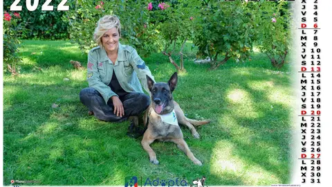 Cristina Pardo en el calendario #AdoptaUnJubilado Cristina Pardo en el calendario #AdoptaUnJubilado