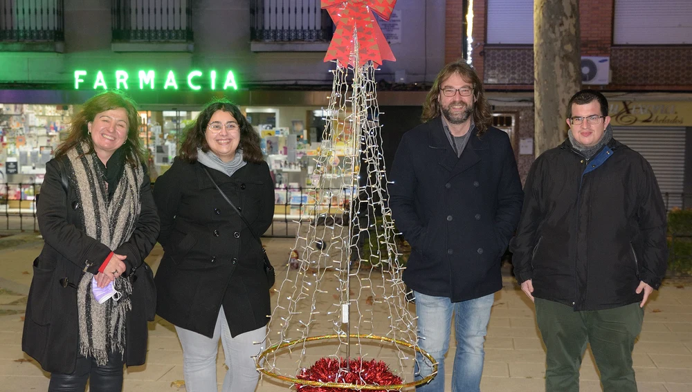 Árboles paseo navideño Argamasilla de Alba Árboles paseo navideño Argamasilla de Alba