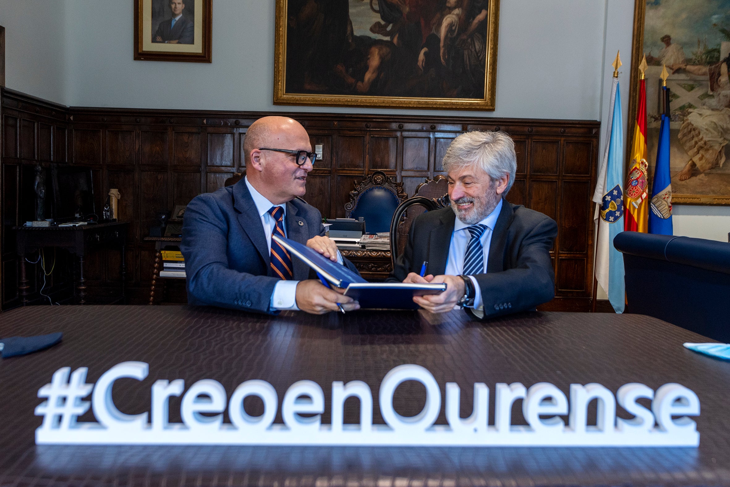A Deputación de Ourense asina un convenio de colaboración co Ministerio de Facenda A Deputación de Ourense asina un convenio de colaboración co Ministerio de Facenda