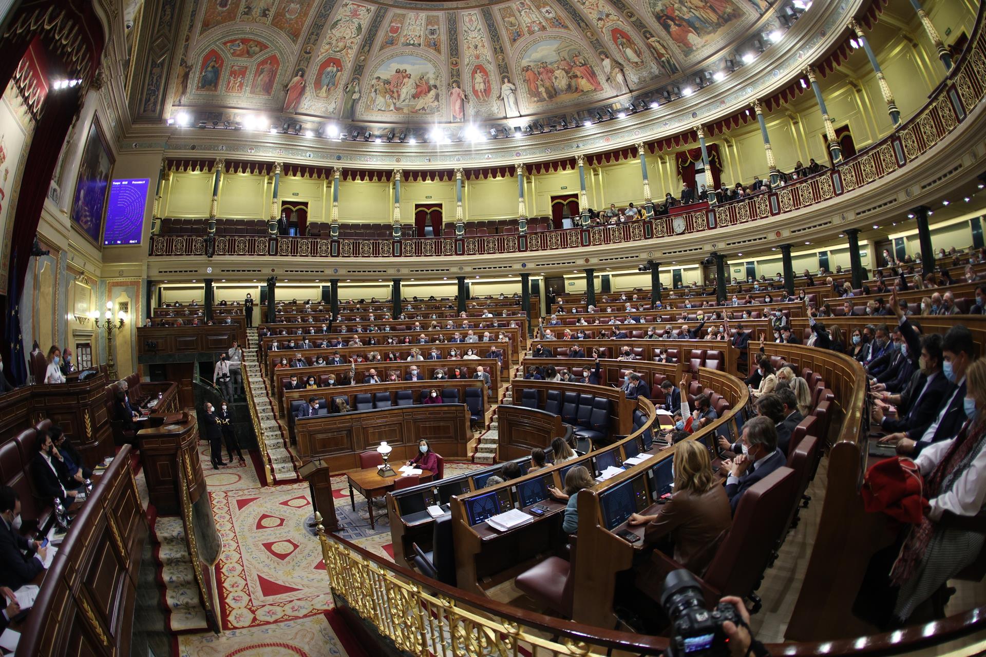El Congreso votará telemáticamente esta semana ante el aumento de casos de coronavirus El Congreso votará telemáticamente esta semana ante el aumento de casos de coronavirus