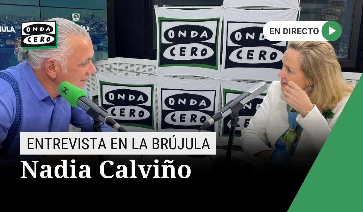 Juan Ramón Lucas entrevista este jueves a Nadia Calviño en 'La brújula' Juan Ramón Lucas entrevista este jueves a Nadia Calviño en 'La brújula'