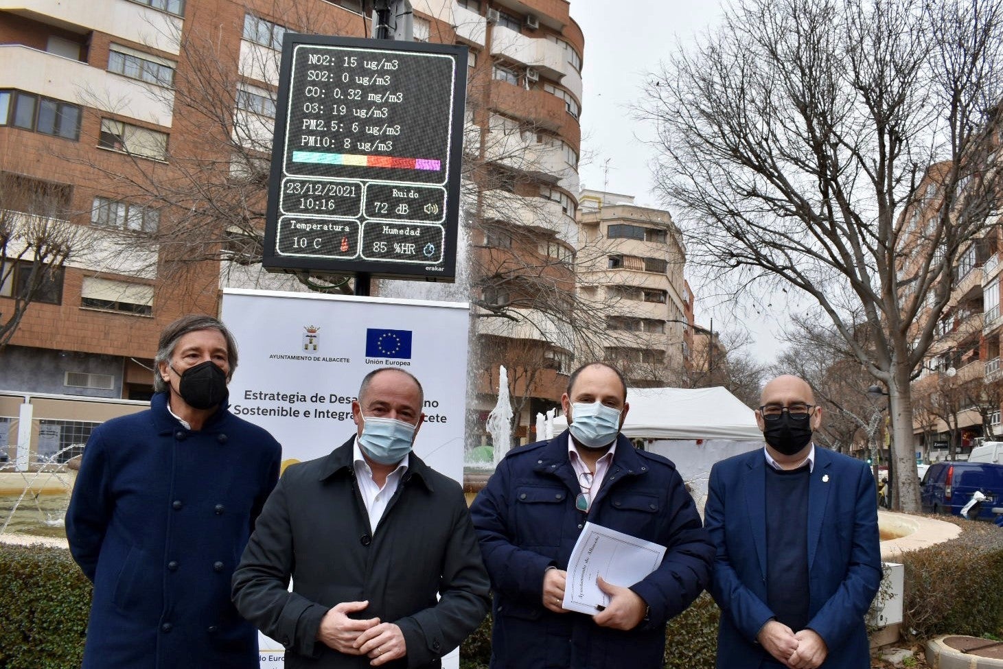 El Ayuntamiento de Albacete activa una decena de sensores de contaminación acústica y ambiental El Ayuntamiento de Albacete activa una decena de sensores de contaminación acústica y ambiental