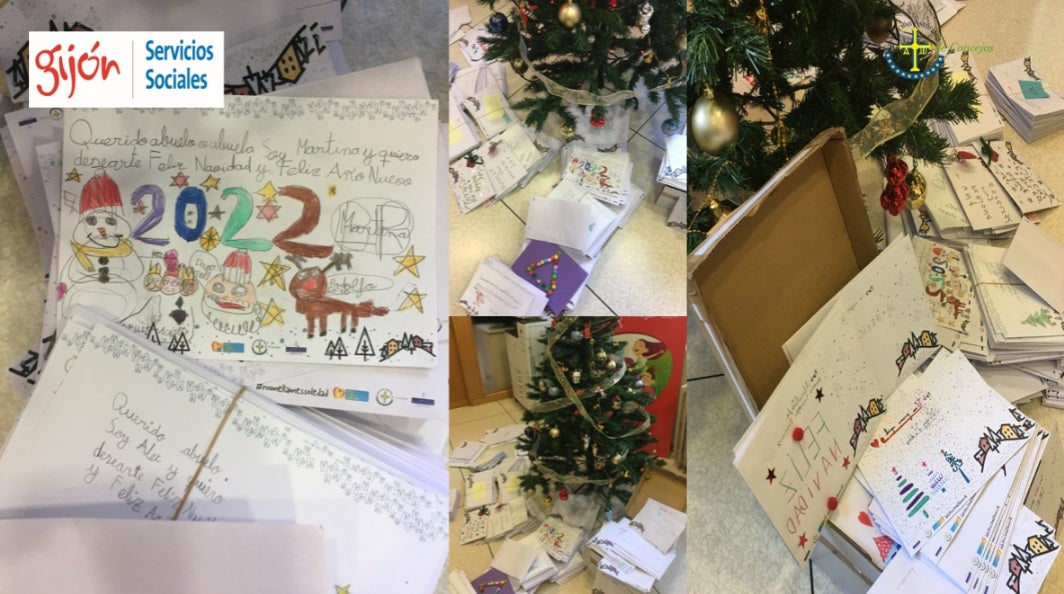 Gijón se suma a la campaña ‘Una carta, un abrazo’ Gijón se suma a la campaña ‘Una carta, un abrazo’