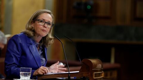 La vicepresidenta primera y ministra de Asuntos Econ&oacute;micos, Nadia Calvi&ntilde;o, en una imagen de archivo. 