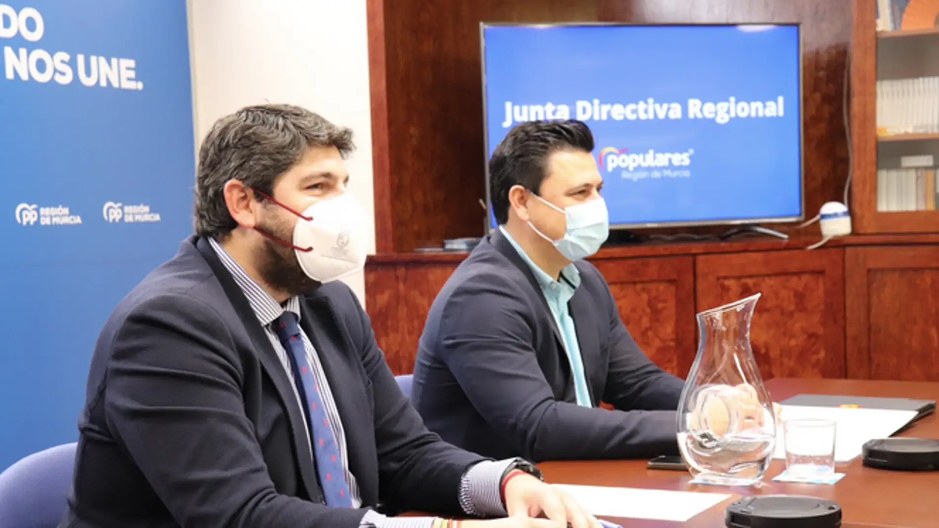 El secretario general del PP de la Región de Murcia, José Miguel Luengo, asegura que la reforma de la ley electoral "no está en agenda" 