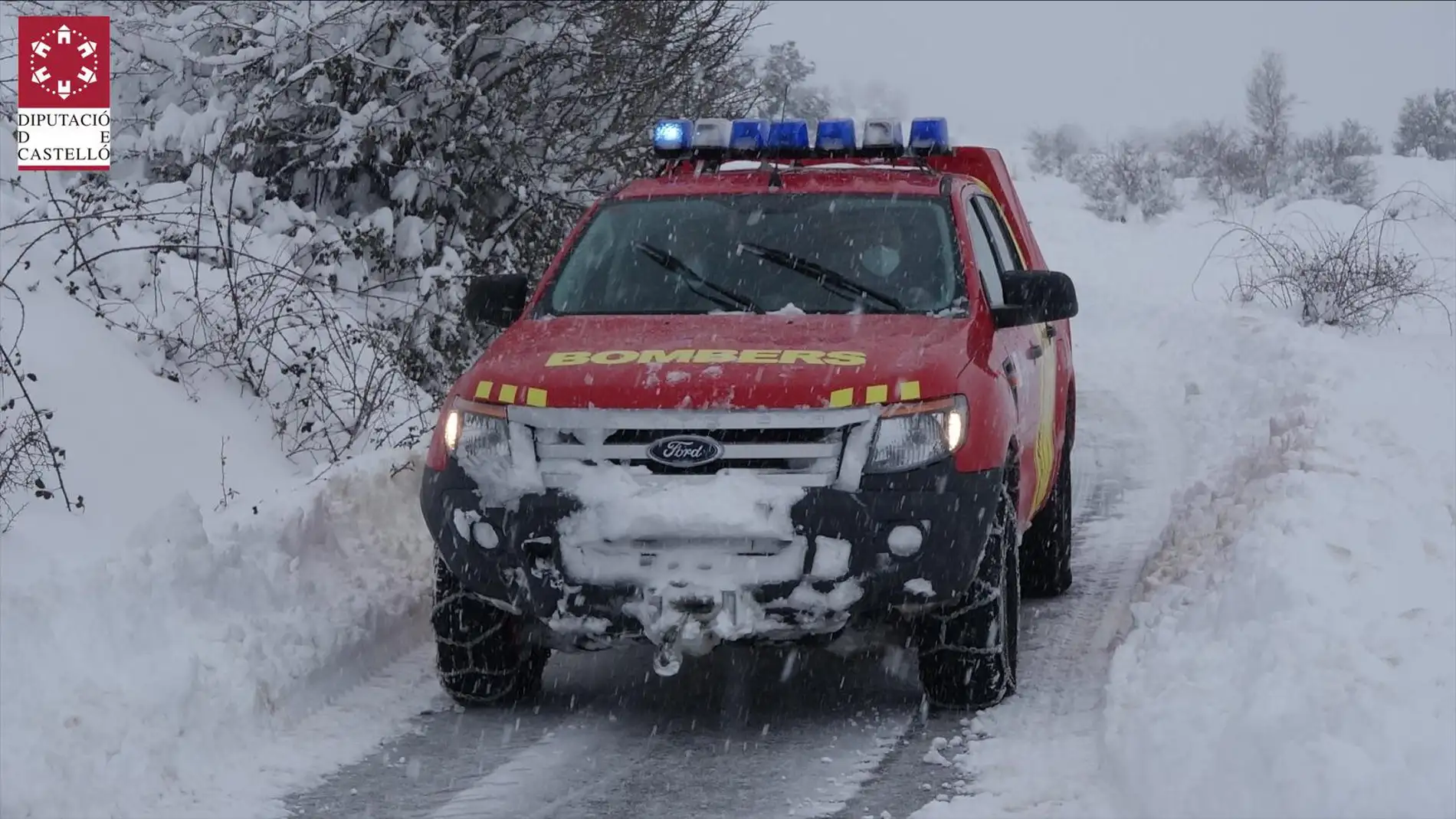 La Diputación de Castellón activa un dispositivo frente a nevadas