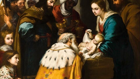 La Adoraci&oacute;n. Bartolom&eacute; Esteban Murillo