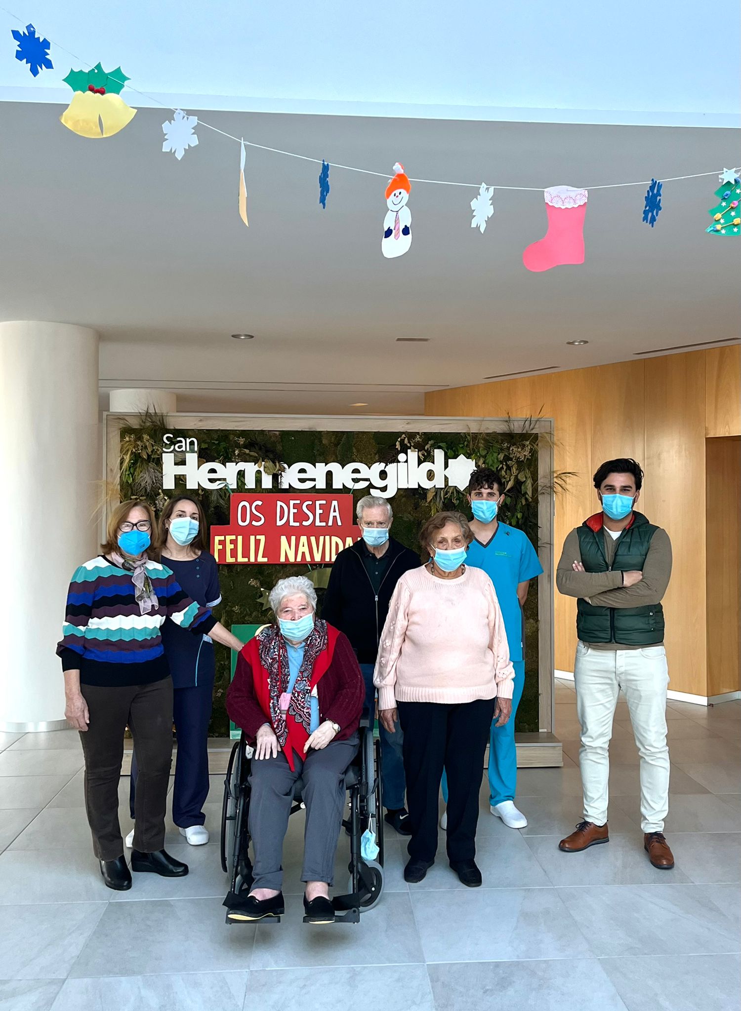 La residencia San Hermenegildo extrema medidas esta Navidad La residencia San Hermenegildo extrema medidas esta Navidad