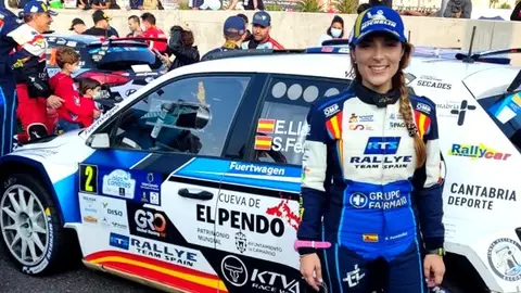 Sara Fernández, copiloto rallys Sara Fernández, copiloto rallys. Campeona de Europa de copilotos