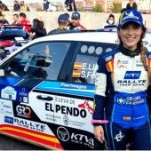 Sara Fernández, copiloto rallys