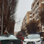 El incendio ocurrió en un bloque de viviendas de la calle La Mata El incendio ocurrió en un bloque de viviendas de la calle La Mata