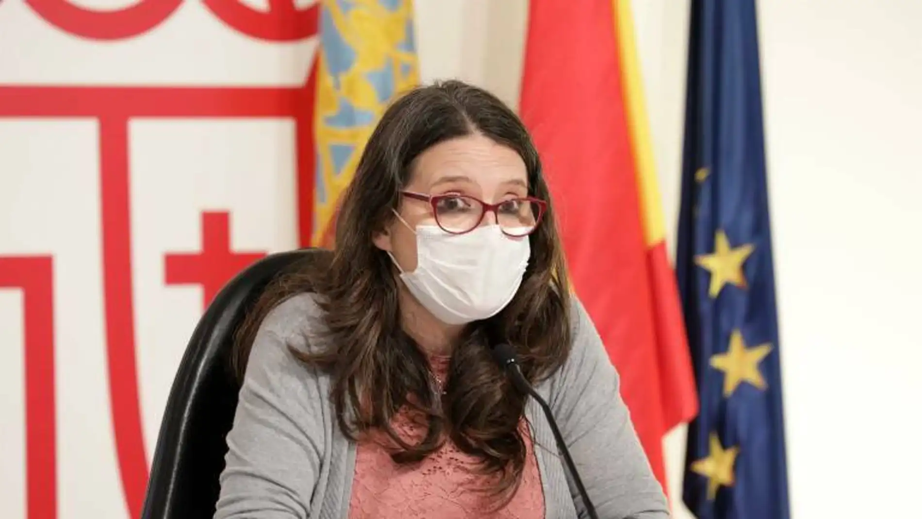 Mónica Oltra, portavoz del Consell.