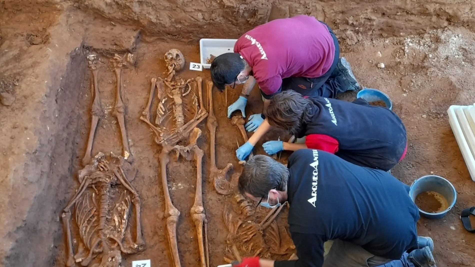 Exhumados los restos del que fuera alcalde de Morella Domingo Borrás en el cementerio de Castelló