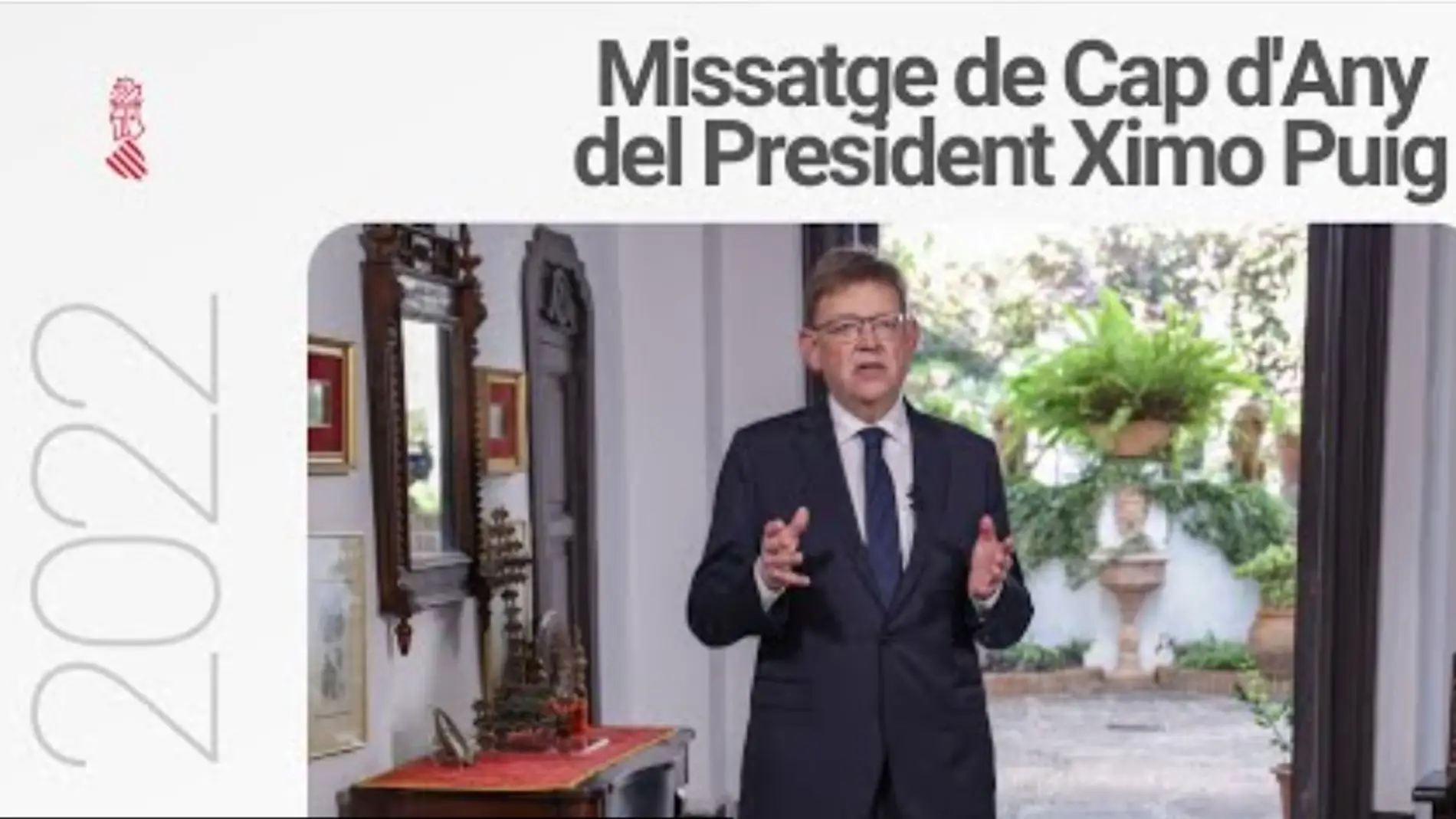 Mensaje de Fin de Año del president Ximo Puig