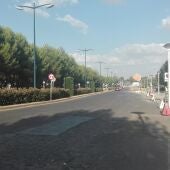 El accidente tuvo lugar en una rotonda de la Avenida de los Reyes Católicos