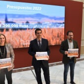 Presentación de los presupuestos de la Diputación