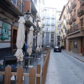 Imagen de archivo de una céntrica calle de Teruel
