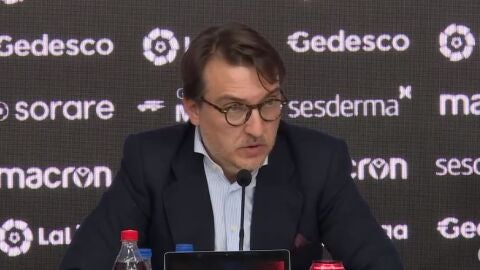 Quico Catalán en rueda de prensa