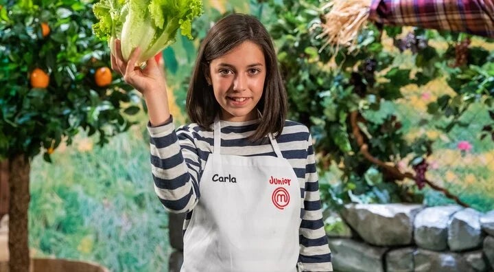 Carla, de Carrizosa, finalista de "MasterChef Junior" Carla, de Carrizosa, finalista de "MasterChef Junior"