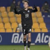 Paulino, jugador del Málaga CF