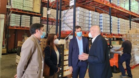 Convenio entre Aguas de Alicante y el Banco de Alimentos de Alicante